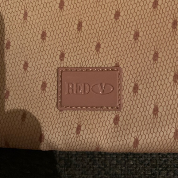 Lace fabric clutch Rose & Rose Beige RedValentino - Picture 8 of 10